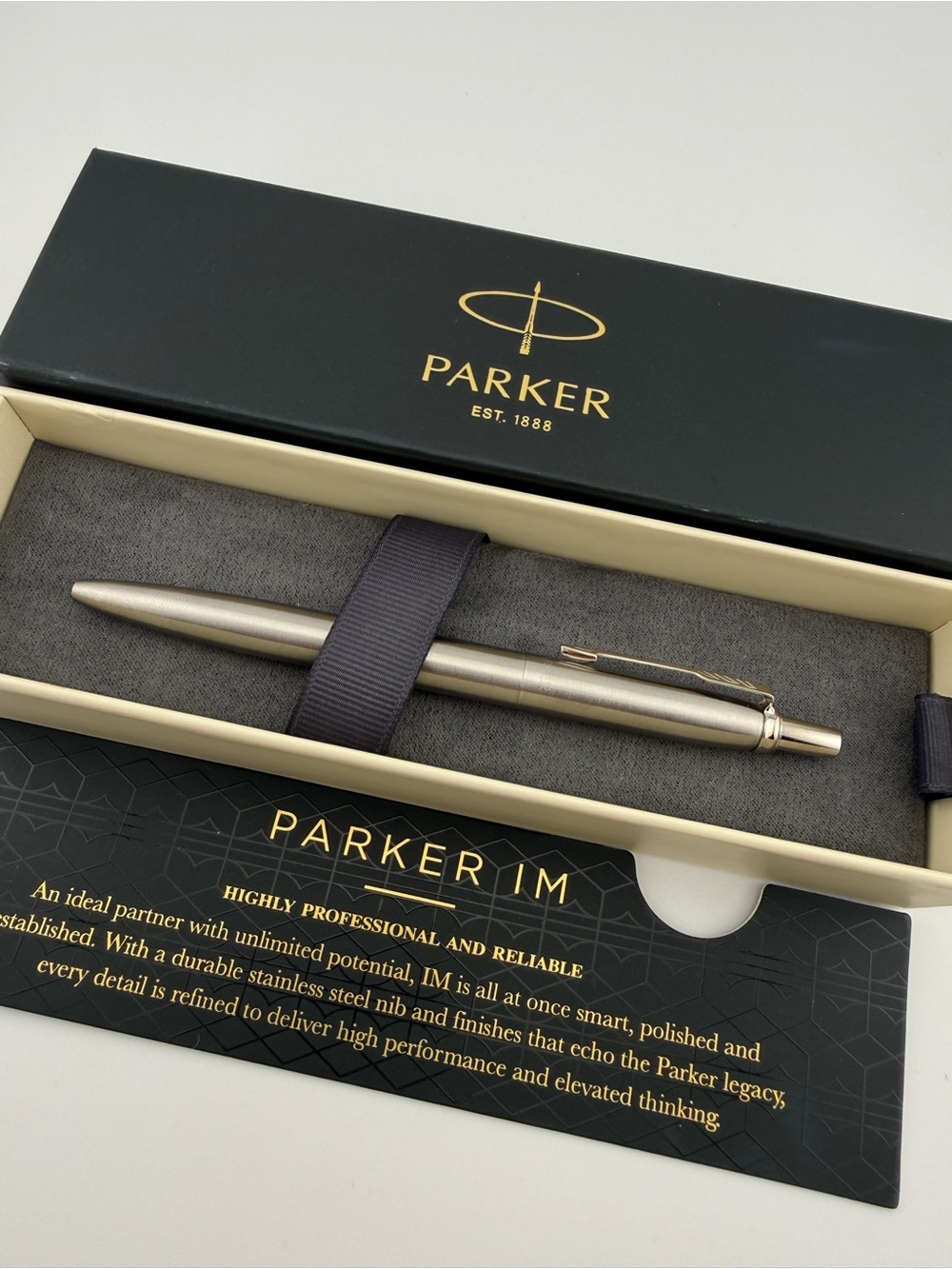 ENGRAVED Parker Matte Pen with, personalised set, gift for him